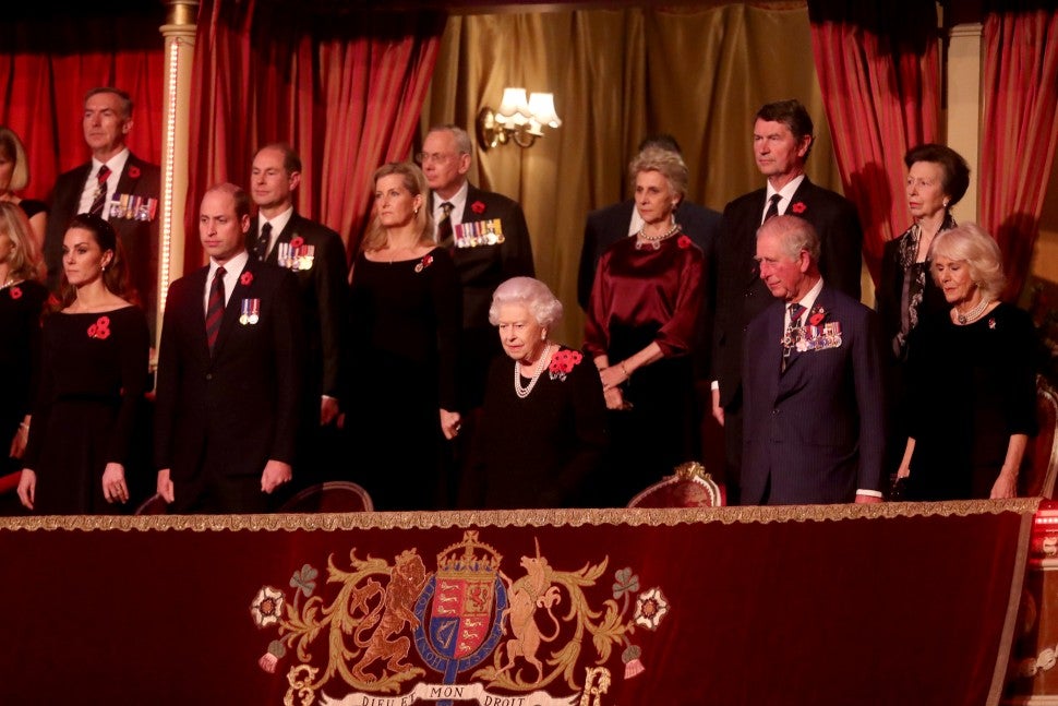 Royal Family Remembrance Day 