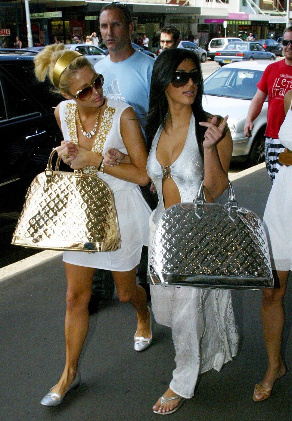 Paris Hilton Kim Kardashian 2006