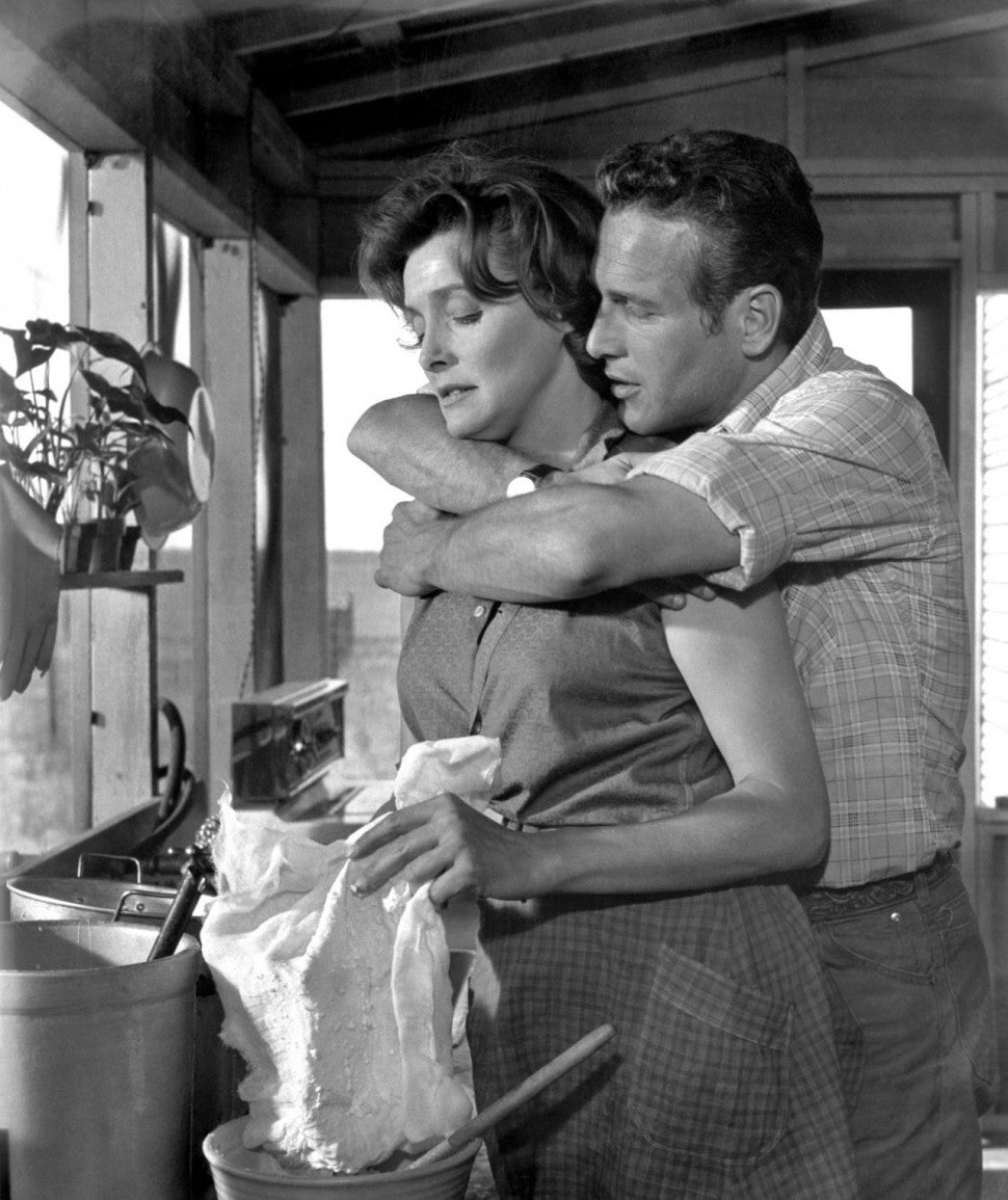 Patricia Neal and Paul Newman