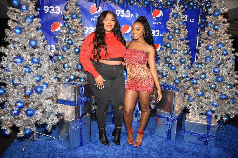 lizzo and normani at jingle ball 2019 in tampa