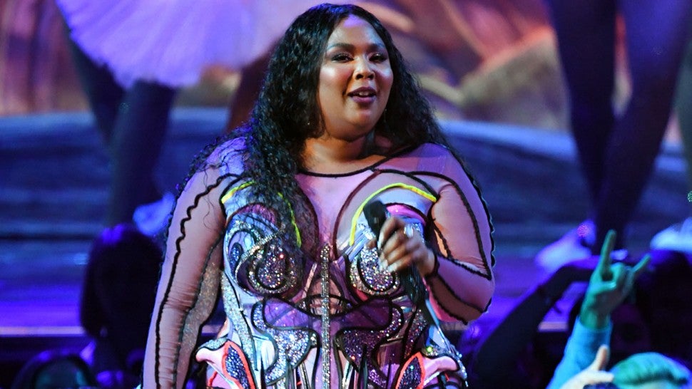 Lizzo performs onstage during the 62nd Annual GRAMMY Awards at STAPLES Center on January 26, 2020 in Los Angeles, California.