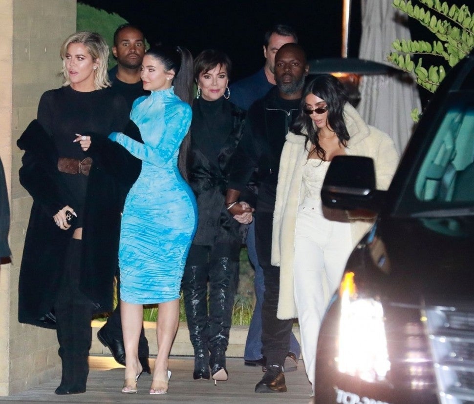 Kardashian Jenners in malibu
