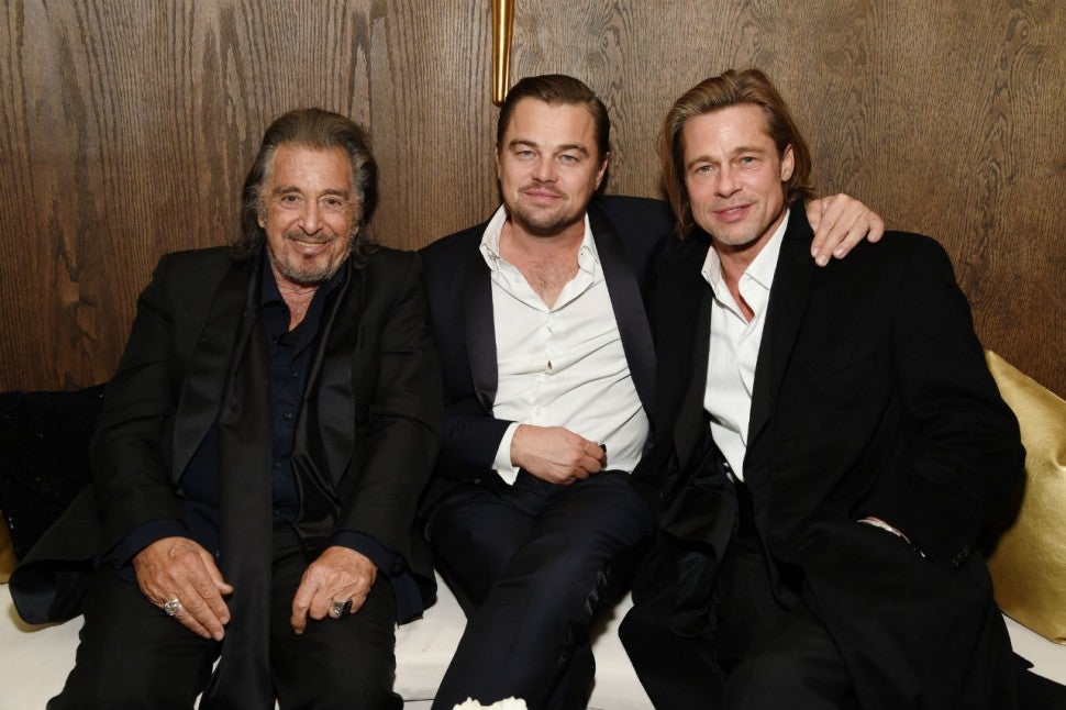 Al Pacino, Leonardo DiCaprio, Brad Pitt