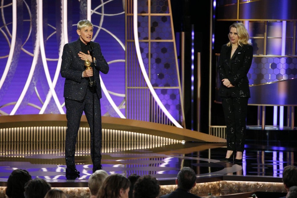 Ellen DeGeneres, Kate McKinnon, Golden Globes