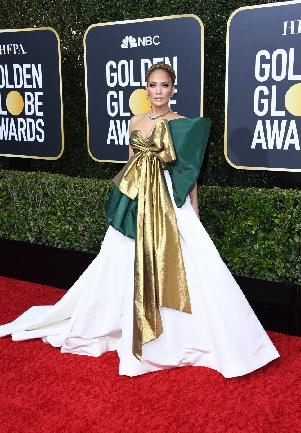 Jennifer Lopez at 2020 Golden Globes