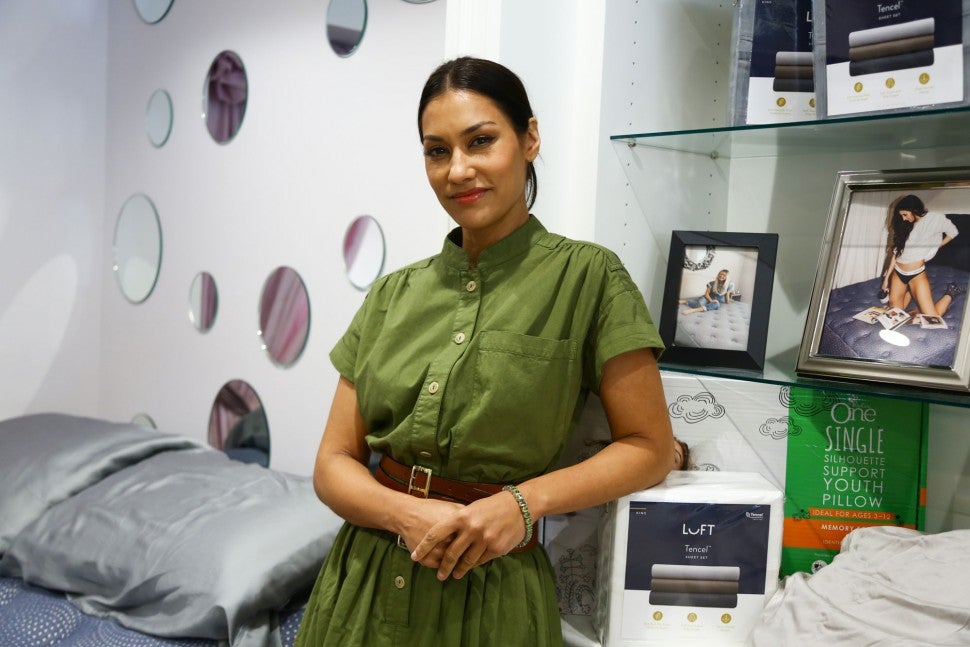 janina Gavankar at Luxury Experience & Co lounge