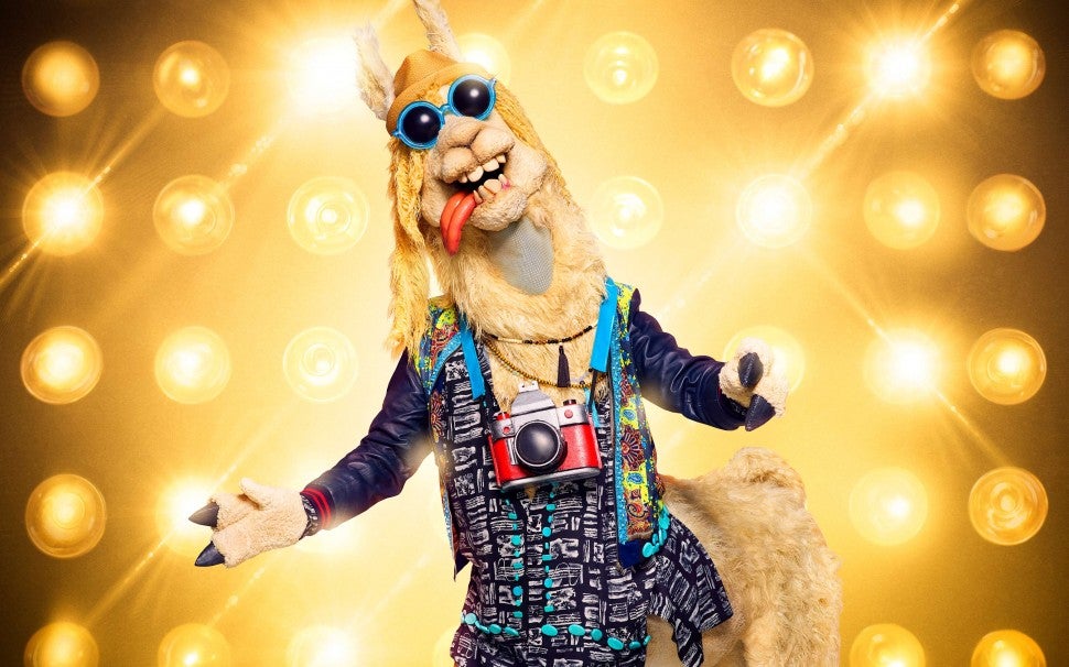 The Llama on The Masked Singer