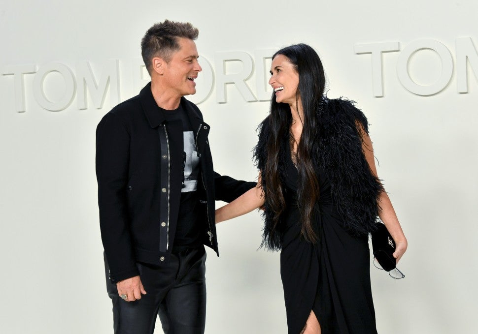 Rob Lowe and Demi Moore