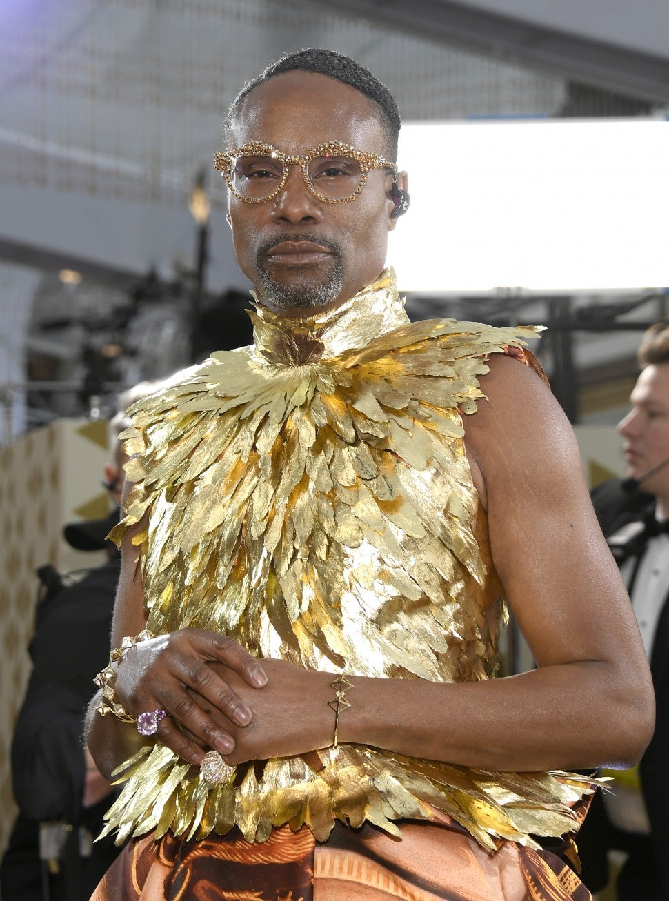 green emerald velvet dress Billy Porter brings the magic to 'Cinderella' and Pittsburgh-filmed 'What  If?'