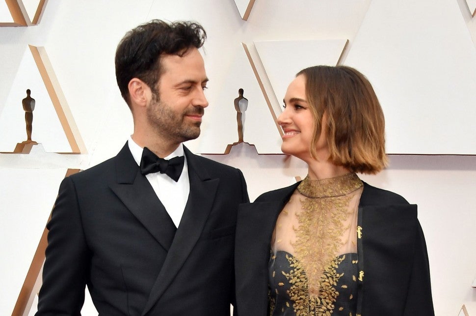 Benjamin Millepied and Natalie Portman