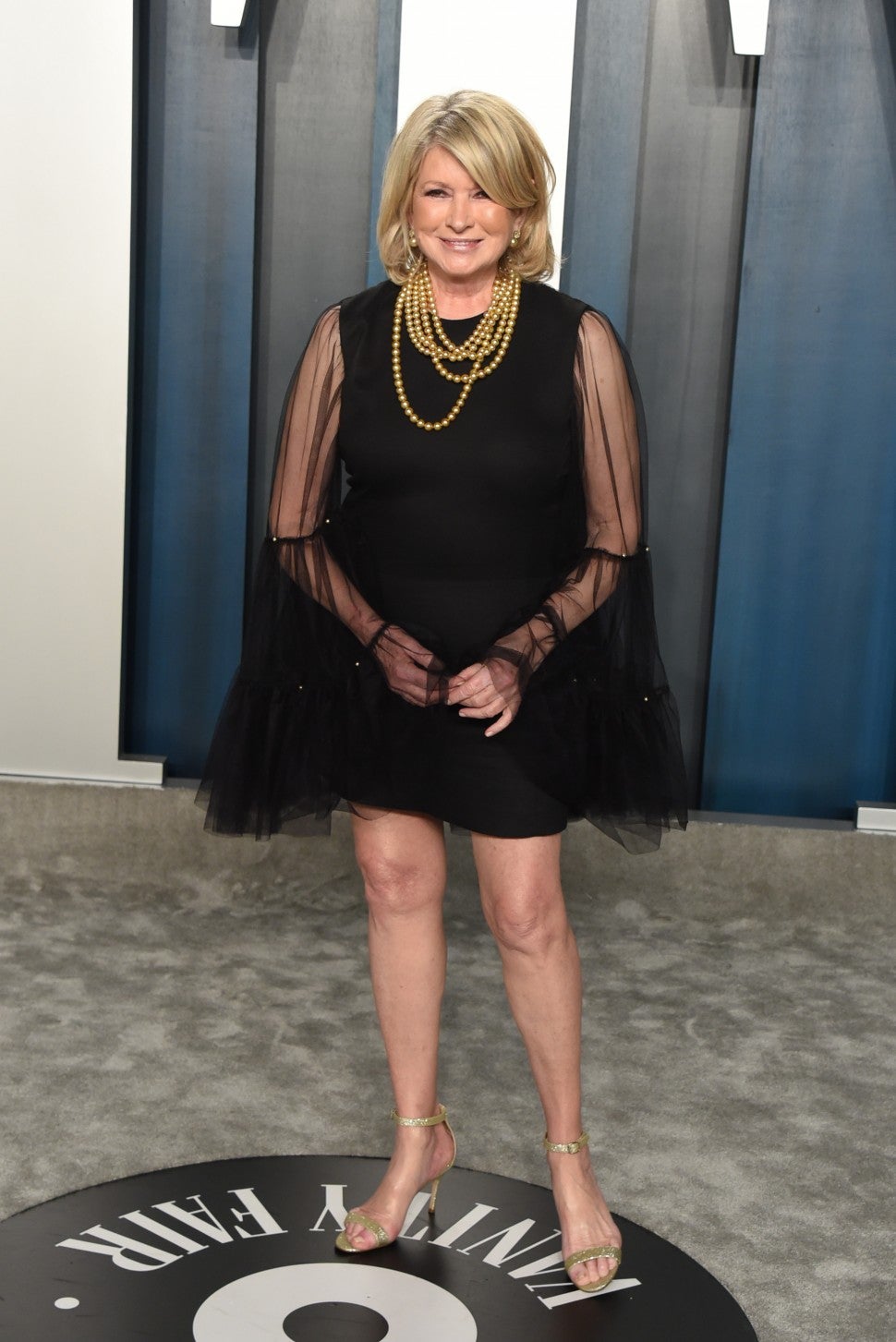Martha Stewart at 2020 vf party