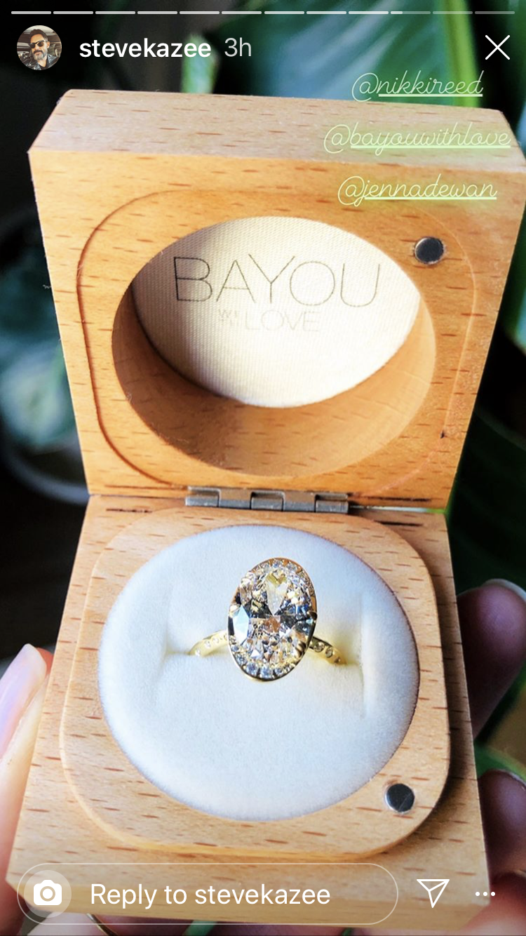 Kan niet lezen of schrijven Bedreven pindas Steve Kazee Shares How He and Nikki Reed Designed Jenna Dewan's Unique Engagement  Ring | Entertainment Tonight