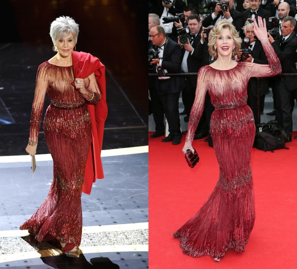 Jane Fonda Elie Saab Dress 2020 2014