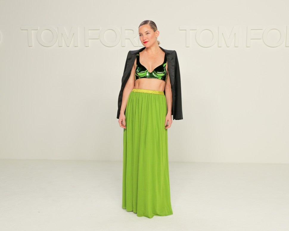Kate Hudson at Tom Ford F/W 2020 fashion show