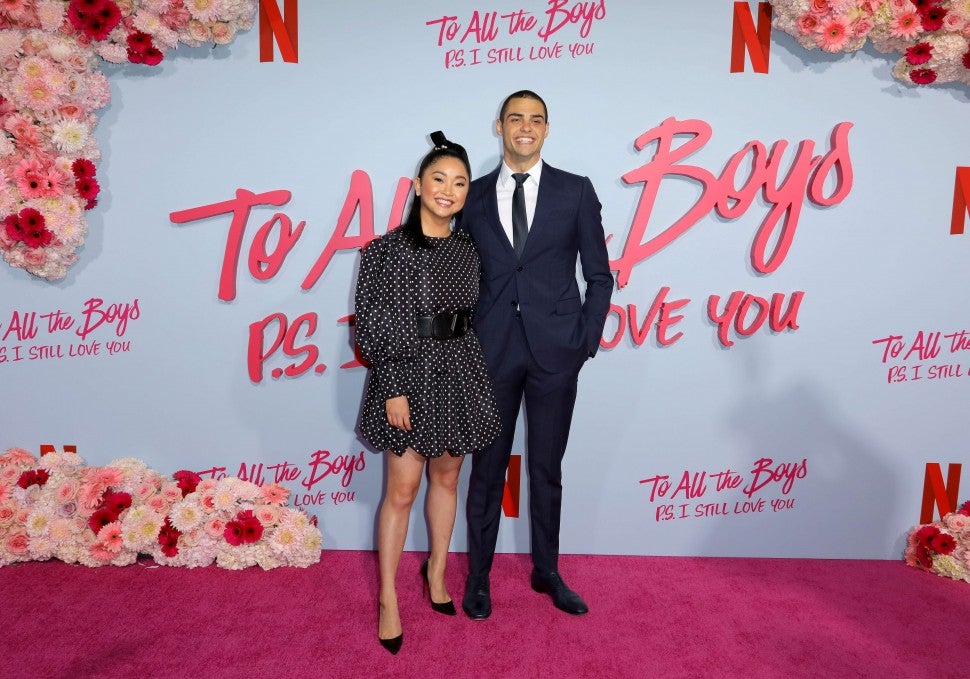 Lana Condor and Noah Centineo attend the Premiere of Netflix's "To All The Boys: P.S. I Still Love You"