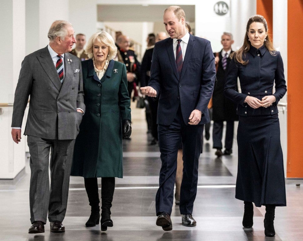 Prince Charles, Camilla, Prince William, Kate Middleton