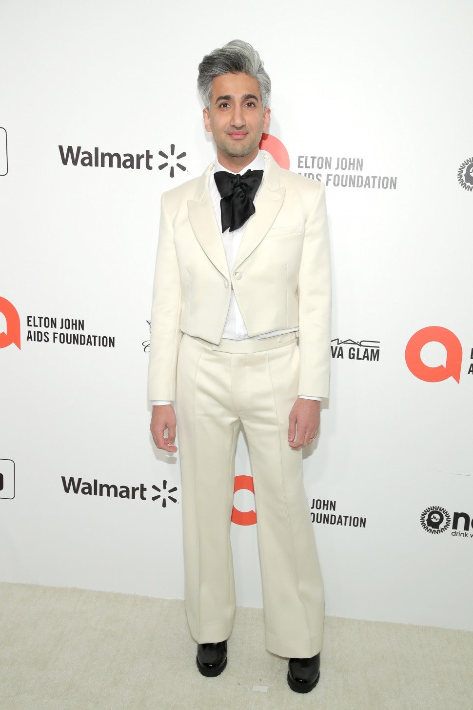 Tan France attends 2020 Oscars party.