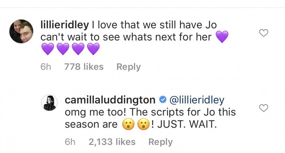 Camilla Luddington Instagram