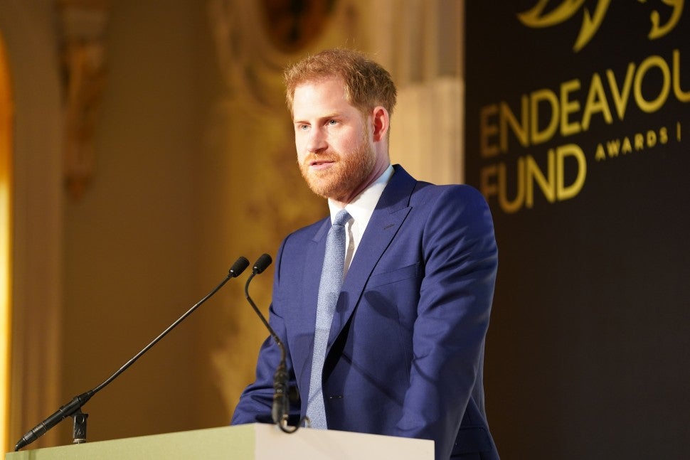 Prince Harry Endeavour Fund Awards