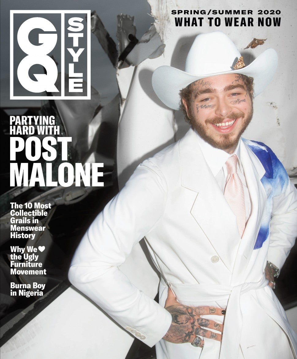 Post Malone, GQ Style cover