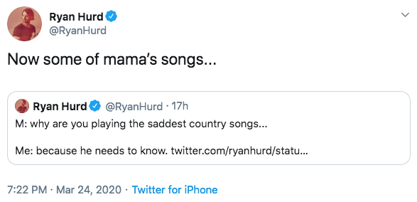 Ryan Hurd Says Baby Hayes Listens to Maren Morris