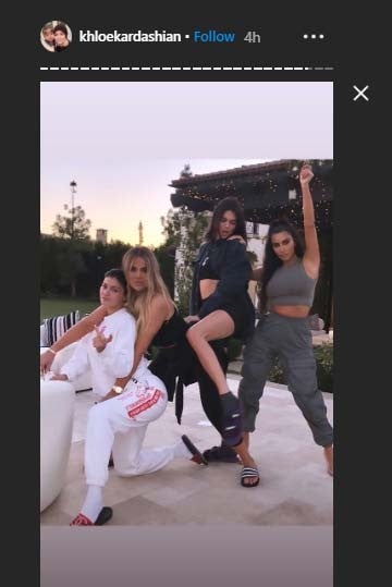 Khloe Kardashian Siblings Day Instagram