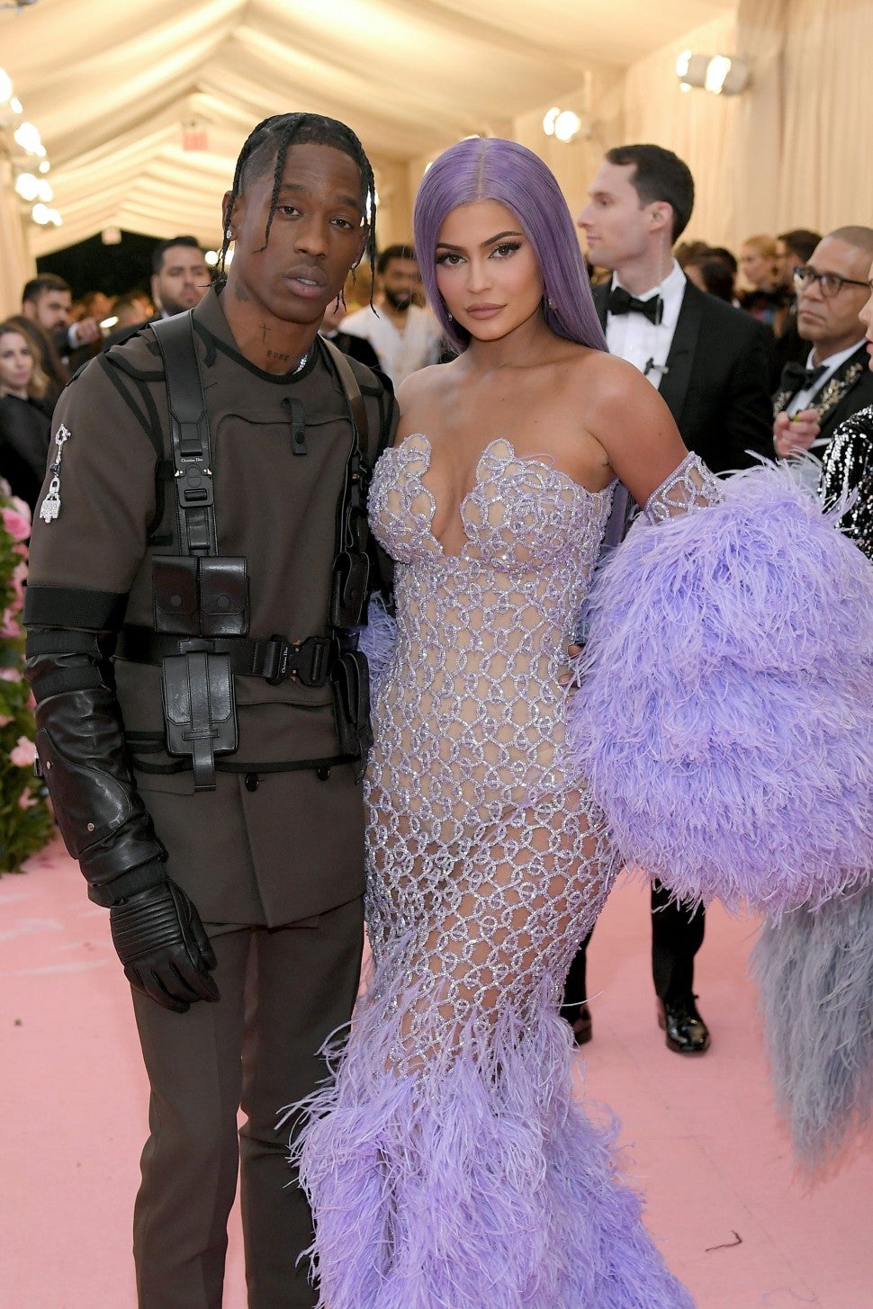 Travis Scott and Kylie Jenner at The 2019 Met Gala 