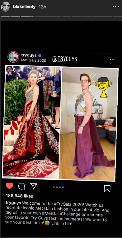 Blake Lively and fan