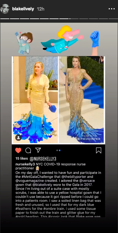 Blake Lively and fan