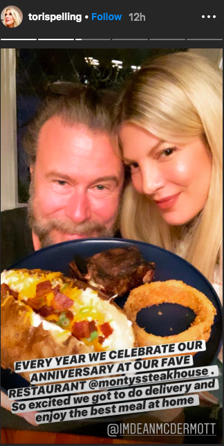 Dean McDermott and Tori Spelling