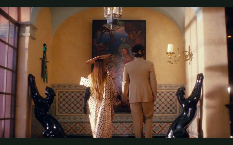 Beyonce and JAY-Z in 'Black Is King'