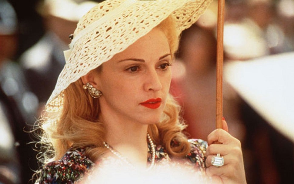 Madonna as Eva Peron