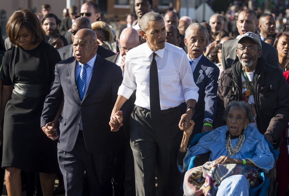 John Lewis Barack Obama Selma