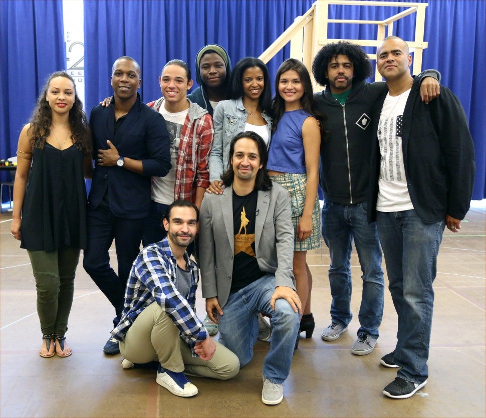 Hamilton cast 2015