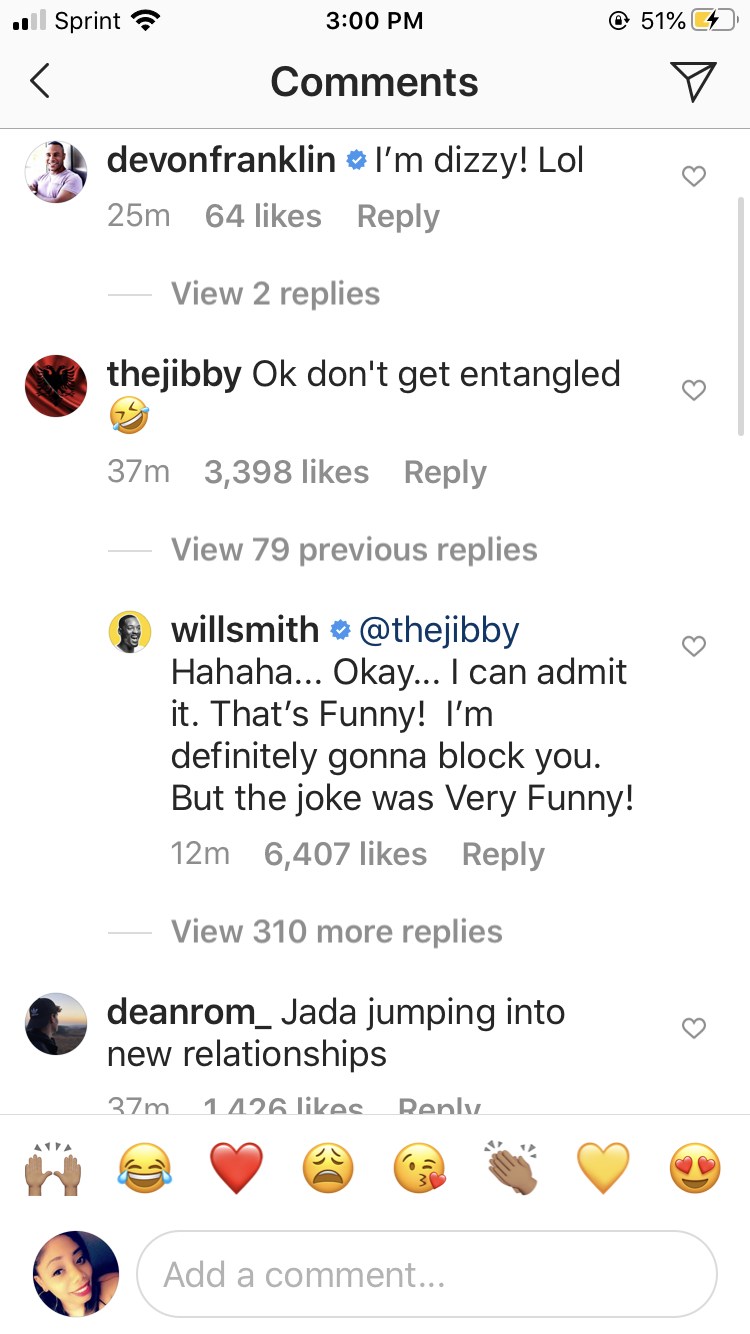 Instagram Will Smith