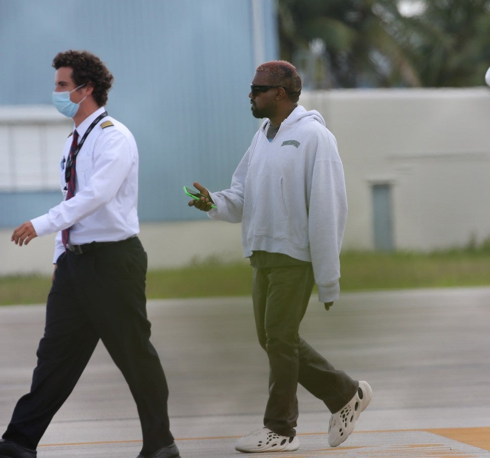 Kanye West in Miami