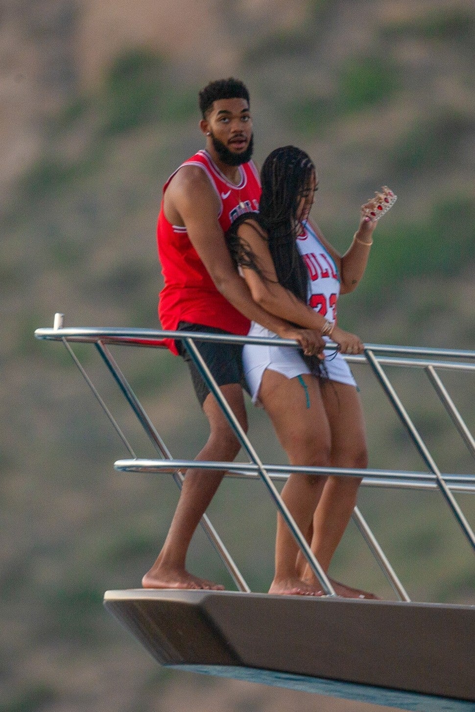 Jordyn Woods Gets Cozy With Rumored Boyfriend Karl-Anthony Towns During ...