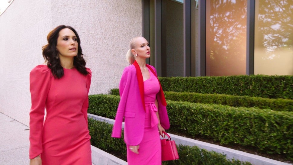 Davina Potratz and Christine Quinn on Netflix's 'Selling Sunset.'
