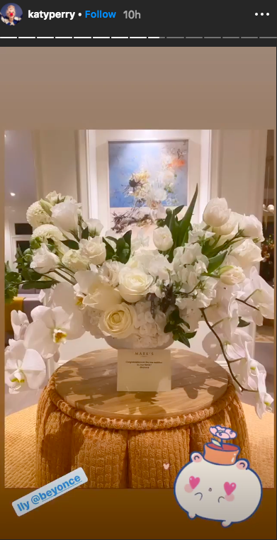 Beyonce flower arrangement