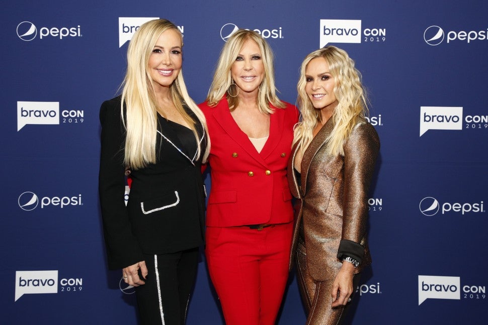 The 'Tres Amigas' from 'The Real Housewives of Orange County' -- Shannon Beador, Vicki Gunvalson and Tamra Judge -- at BravoCon 2019