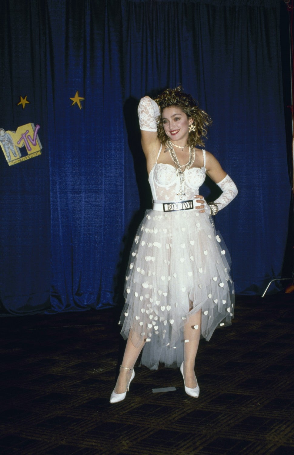 Madonna at the 1984 MTV VMAs