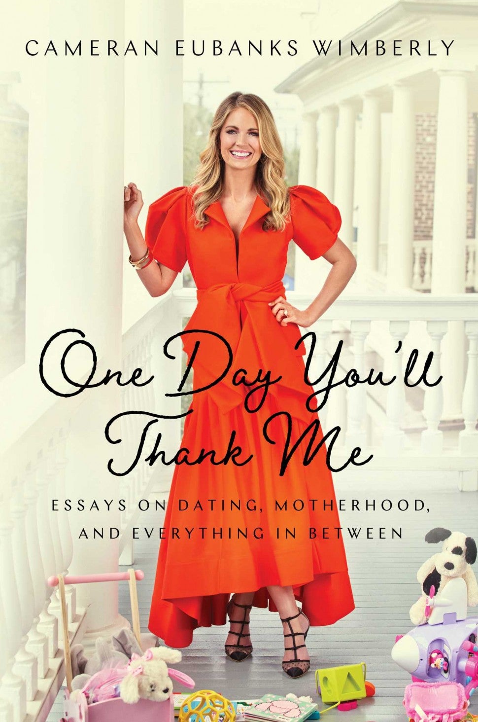 The cover of Cameran Eubanks' collection of essays, 'One Day You'll Thank Me.'