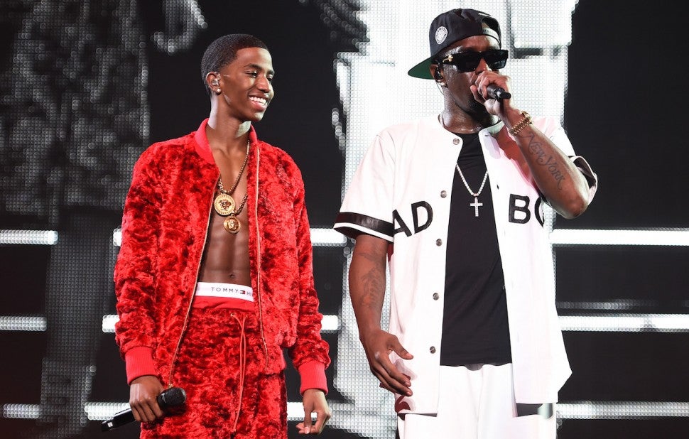 Diddy and son King Combs