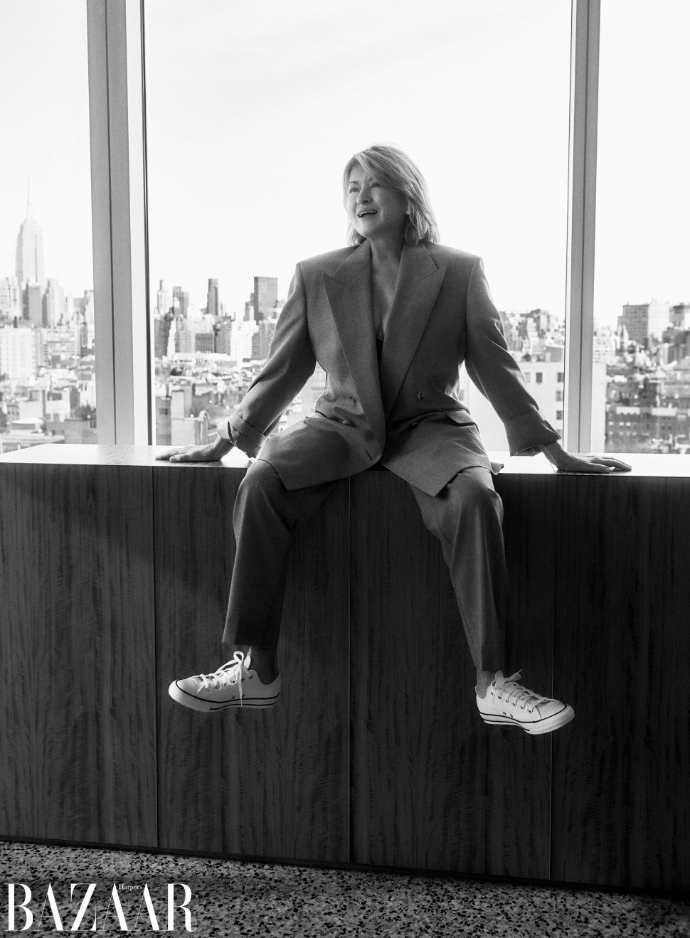Martha Stewart in Harper's Bazaar