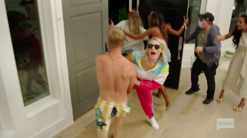 A brawl breaks out on Bravo's 'Summer House.'