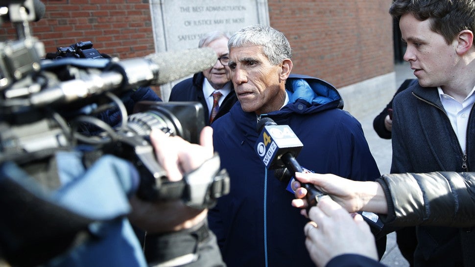 William "Rick" Singer outside the John Joseph Moakley United States Courthouse on March 12, 2019.