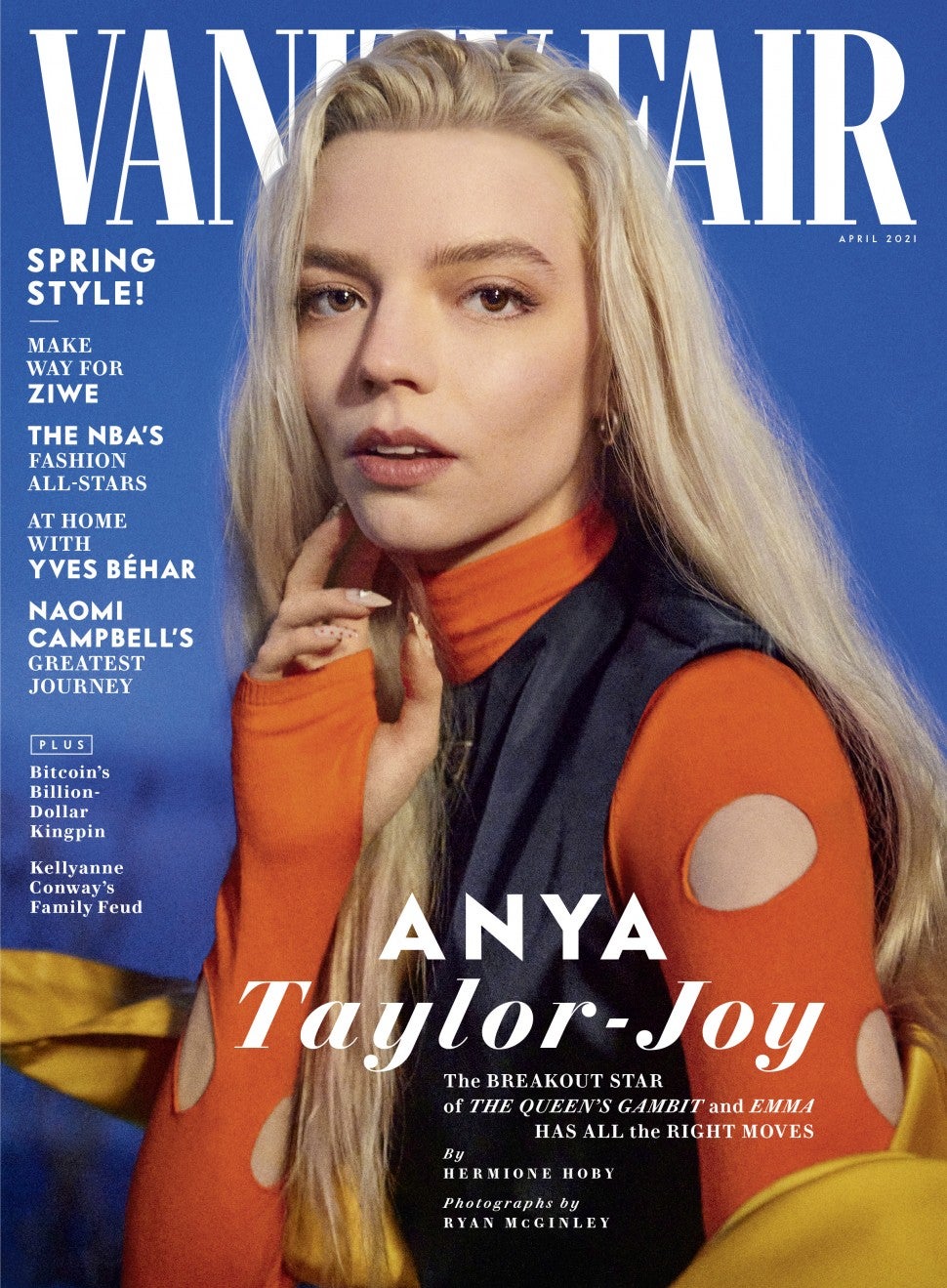 Anya Taylor-Joy covers Vanity Fair