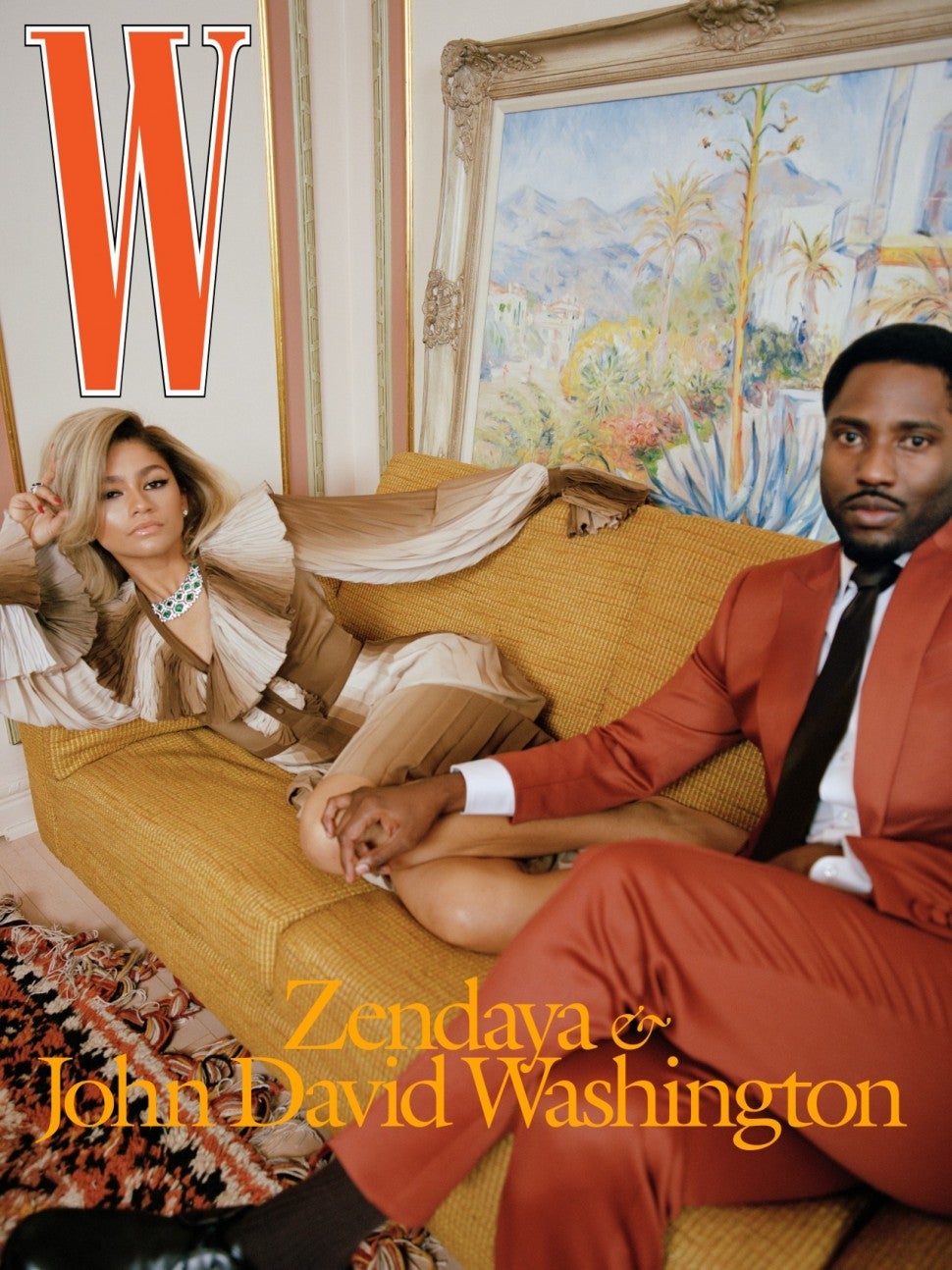 Zendaya and John David Washington