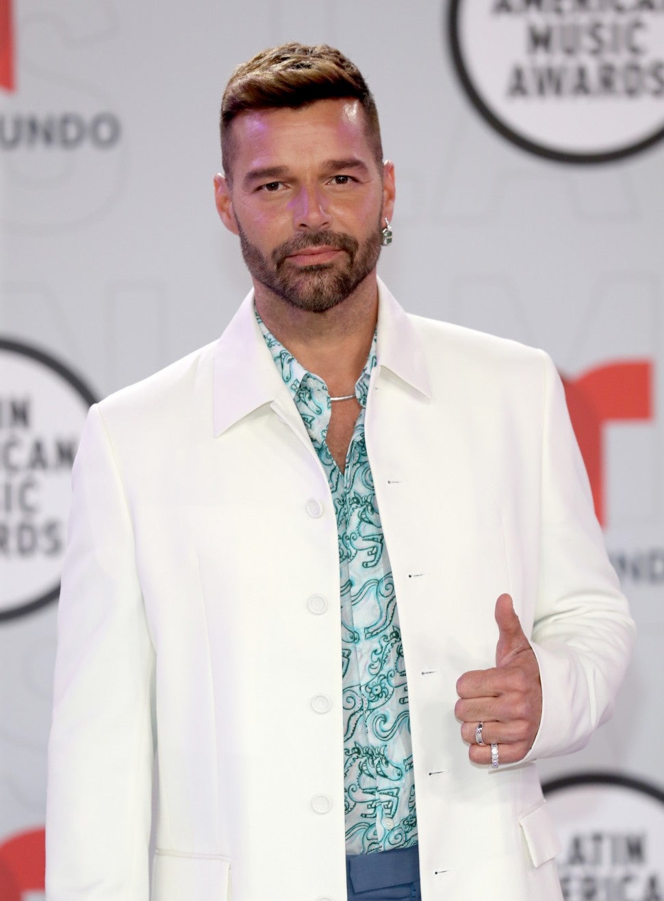 Ricky Martin 2021 Latin AMA
