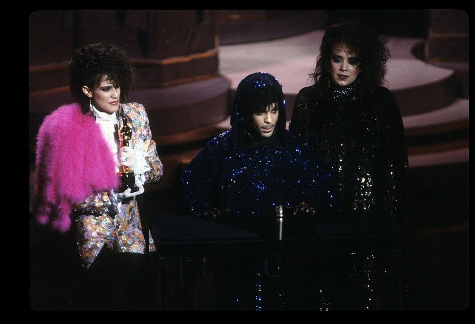 Prince at 57th Academy Awards